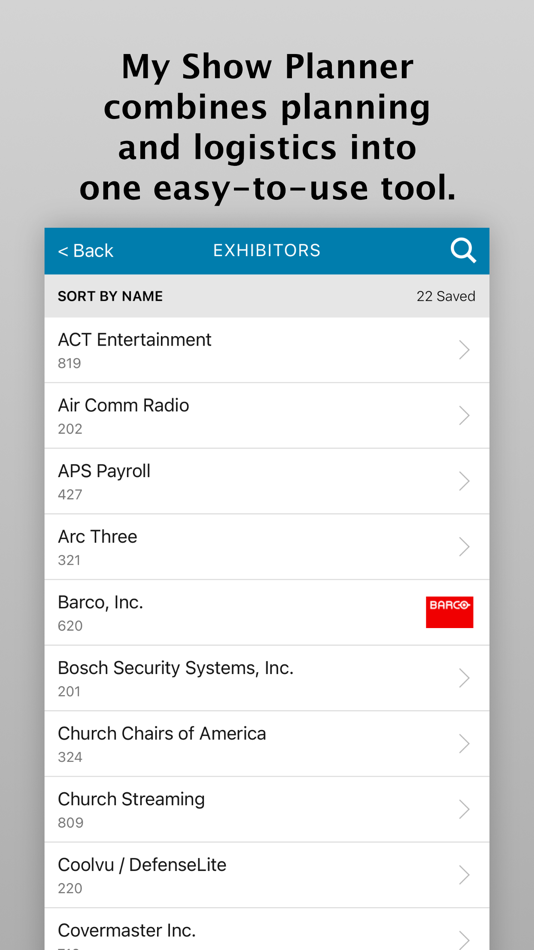 #2. Official CFX 2023 Event App (iOS) 来自: Map Your Show