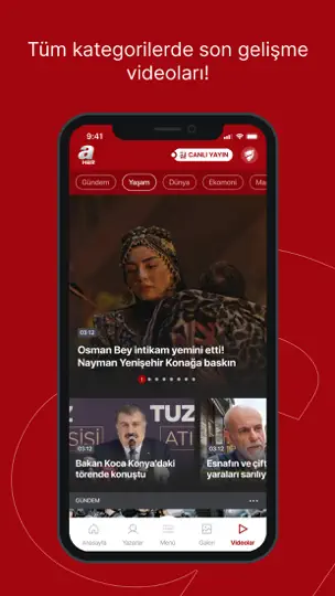 A Haber iPhone Ekran Görüntüsü 3