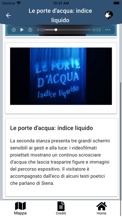 Siena Museo dell'Acqua guide Screenshot