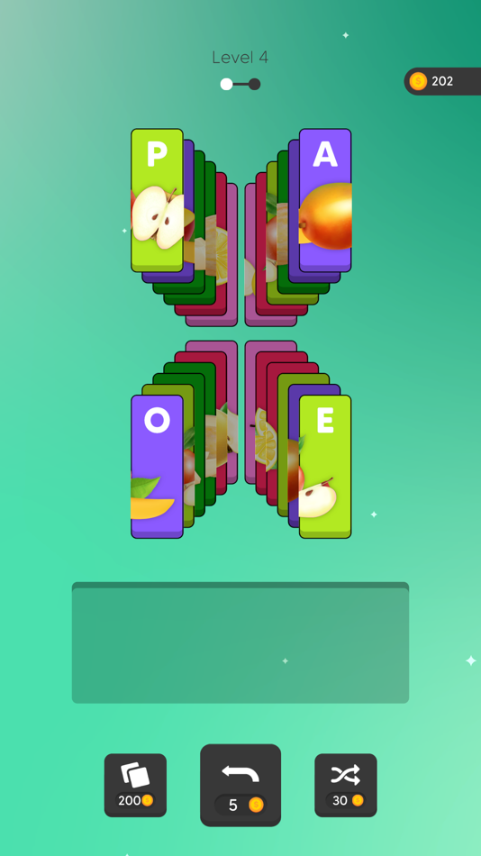 #1. Word Match Puzzle! (iOS) Podle: Lucas Piloto