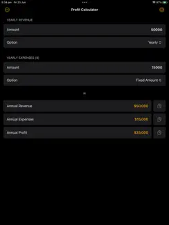 Profit & Margin Calculator iPad image 2