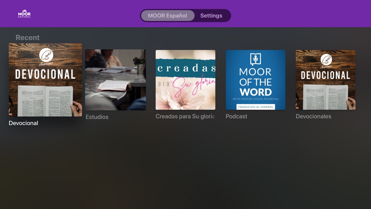 Apple TV screenshot