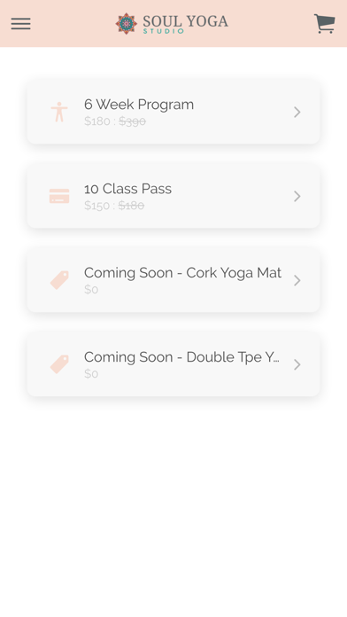 Soul Yoga Studio Screenshot