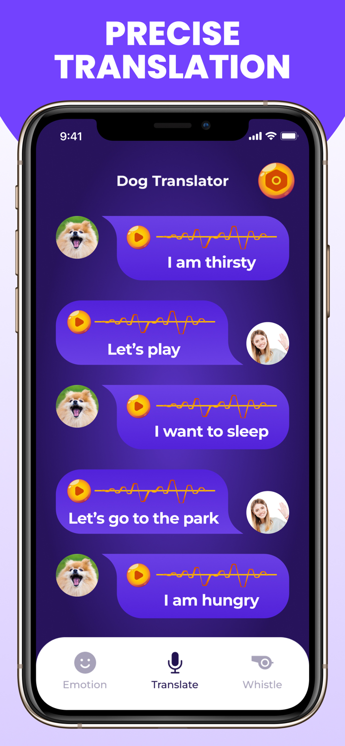 BARK - Dog to Human Translator