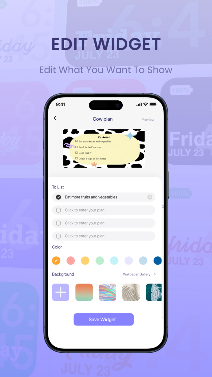 Focus Widgets - Lock and Home