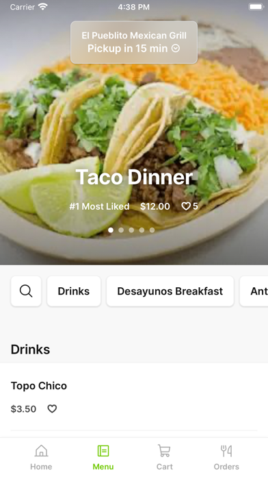 El Pueblito Mexican Grill Screenshot