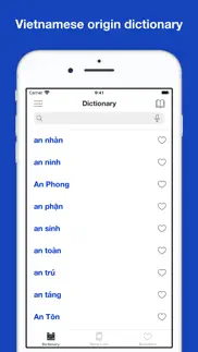 vietnamese origin dictionary iphone screenshot 1