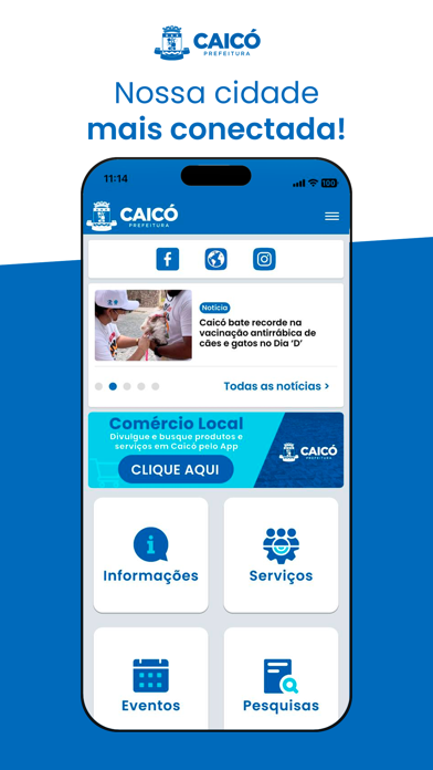 Caicó Digital Screenshot