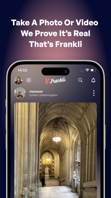 Frankli: Real Photos, No Fakes Screenshot