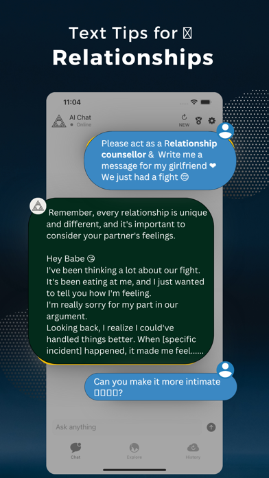 AI Chatbot: SmartAI Assistant Screenshot