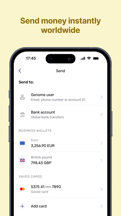 Genome money transfers & cards screenshot-5