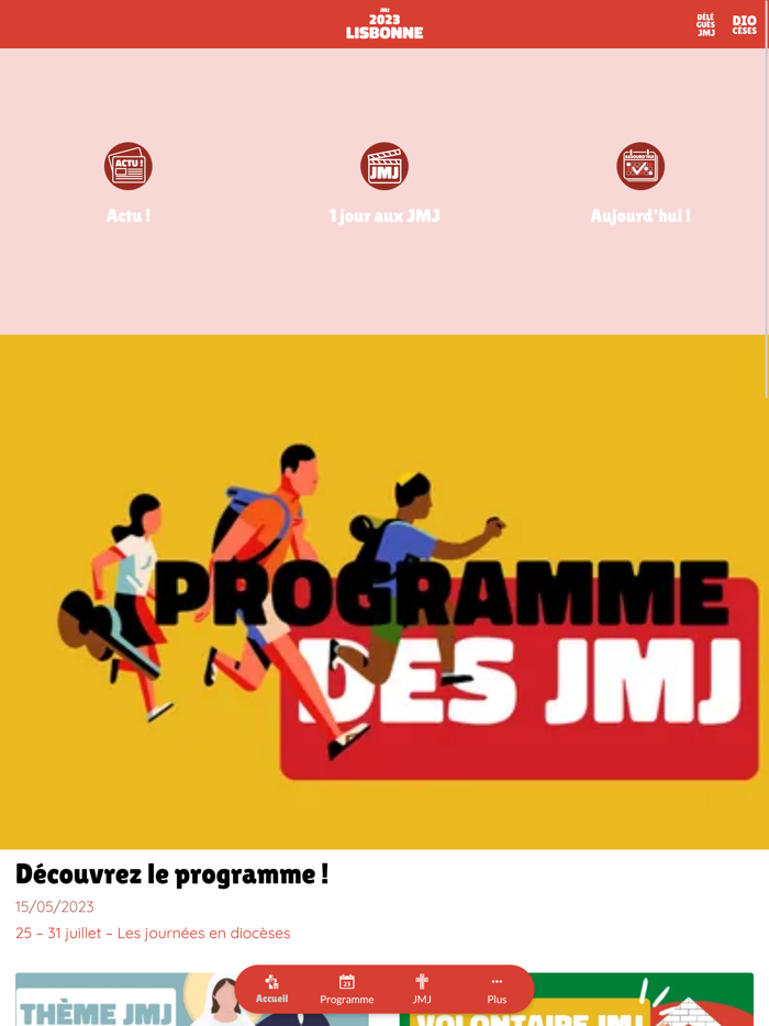 Français aux JMJ 2023