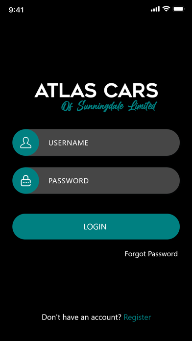 Atlas Cars app screenshot