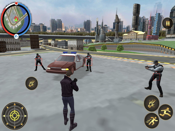 Grand Gangster Crime City Game
