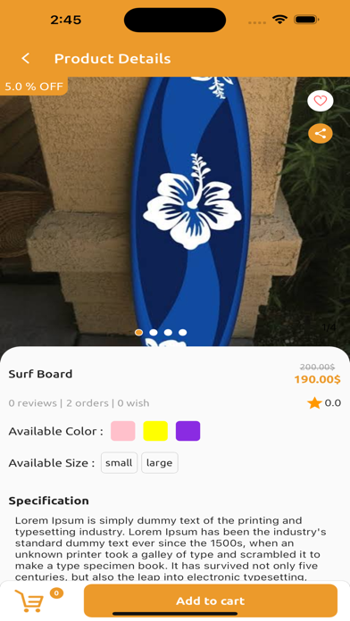 Savor Delivery Online Shopping Screenshot