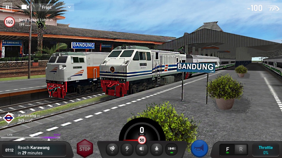 #1. Indonesian Train Simulator (iOS) 由: Highbrow Interactive