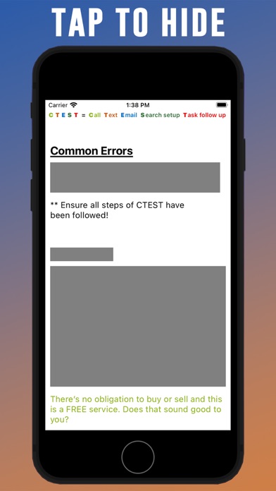 CTEST Script Screenshot