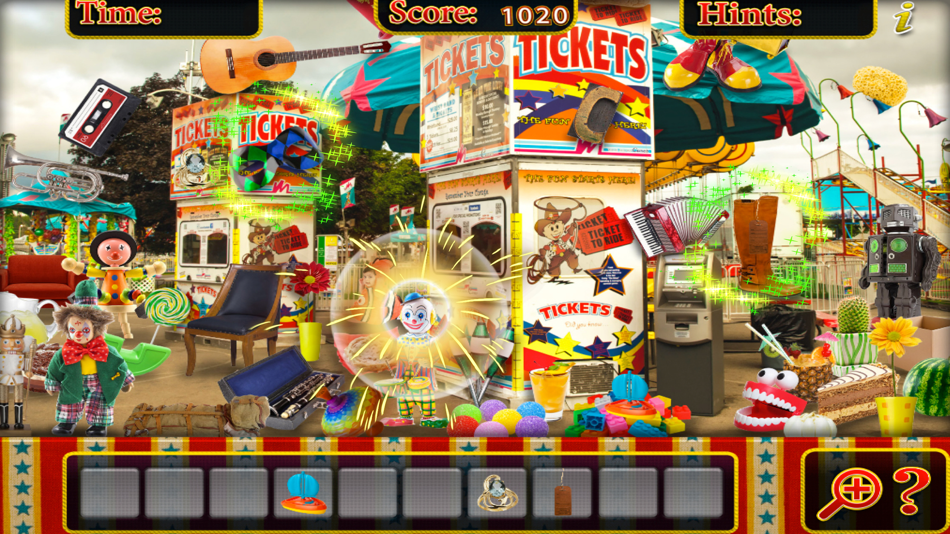 #2. Carnival Circus Hidden Objects (iOS) 来自: Brainfull, LLC