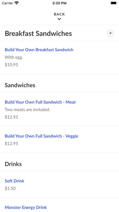 Old Town Baking Company Screenshot
