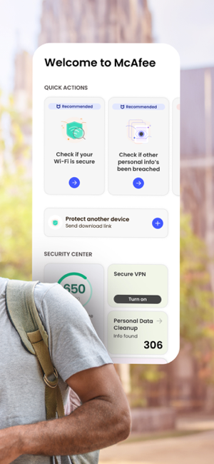 ‎McAfee Security: Privacy & VPN Screenshot