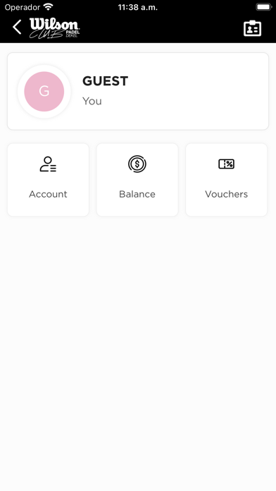 Screenshot 3 of Wilson Club Padel App
