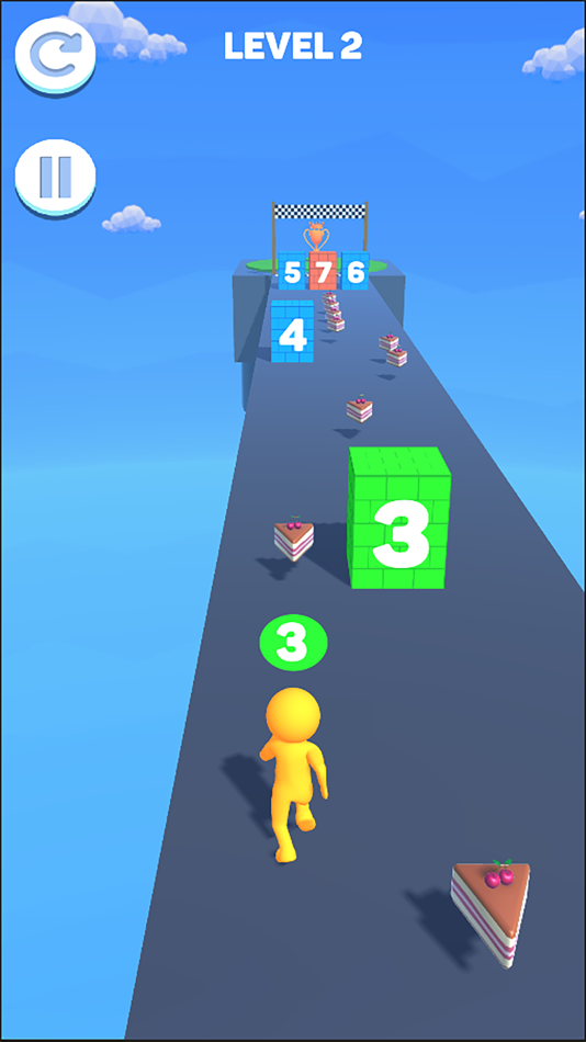 #2. Running Man: Math Challenge (iOS) 由: 7kolo