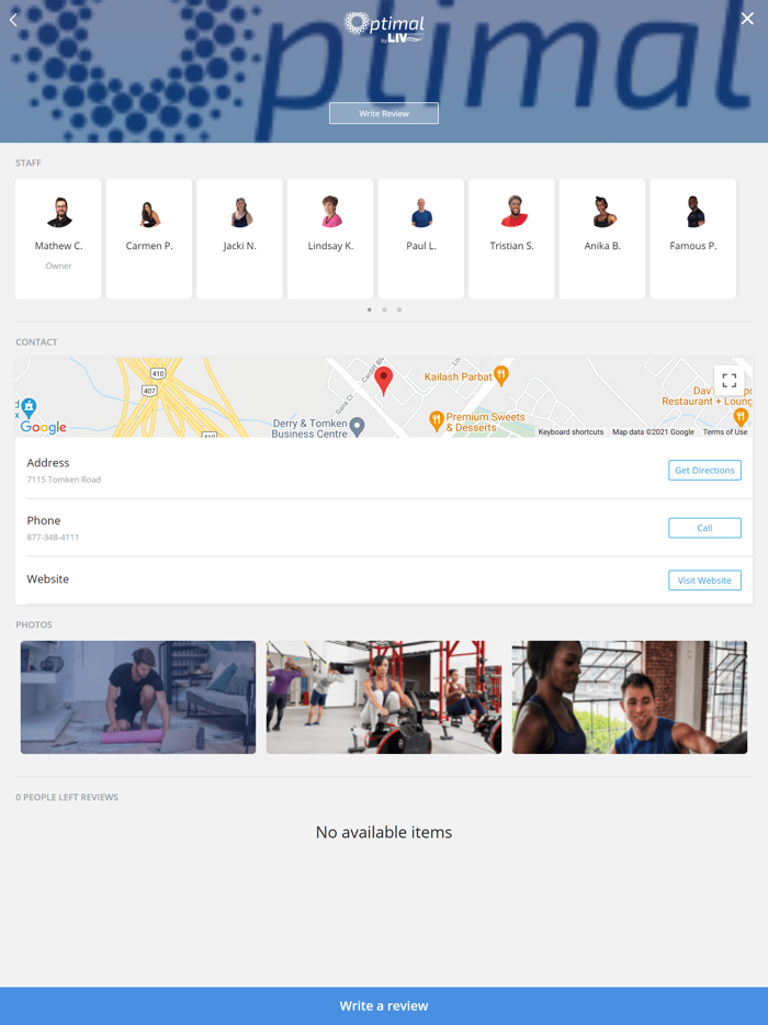 Optimal by LIV North