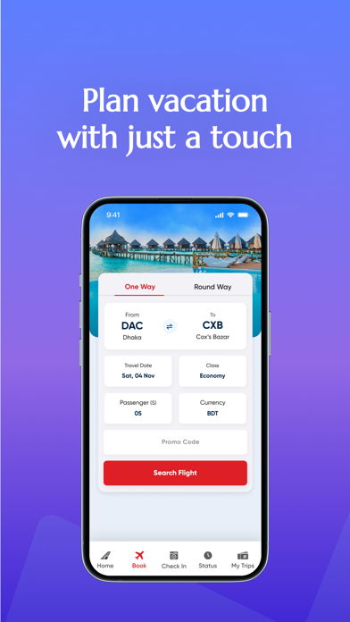 US-Bangla Airlines Screenshot