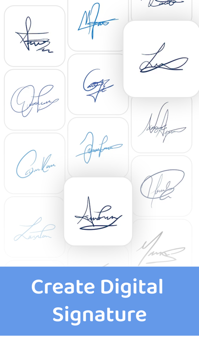 E Signatures now Screenshot