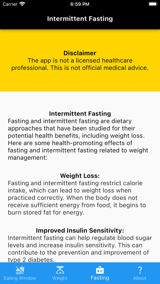 #5. Intermittent fasting safe easy (iOS) 由: Fredrik Lillejordet