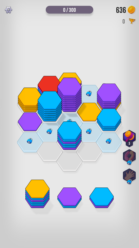 #1. Sixagon Sort (iOS) 由: Cagatay Kemal Tok