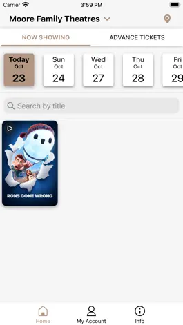 Game screenshot Moore Family Theatres hack