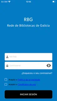 rede de bibliotecas de galicia iphone capturas de pantalla 1