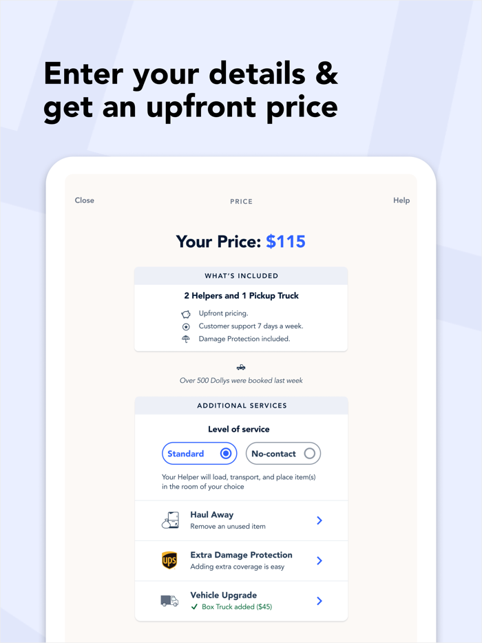 Dolly Moving and Delivery Help