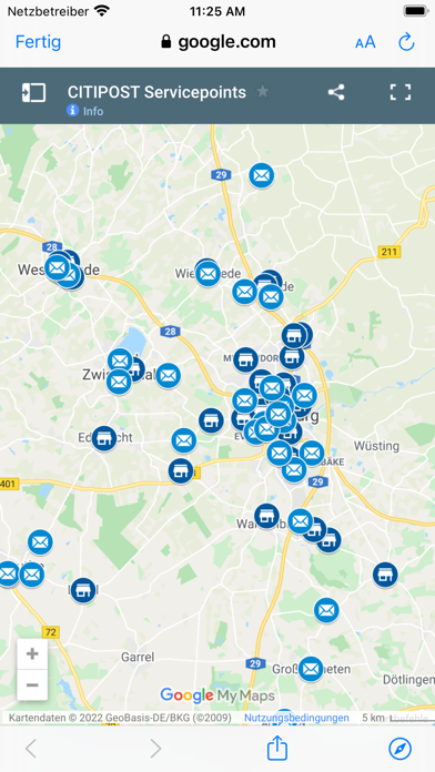CITIPOST Nordwest Screenshot