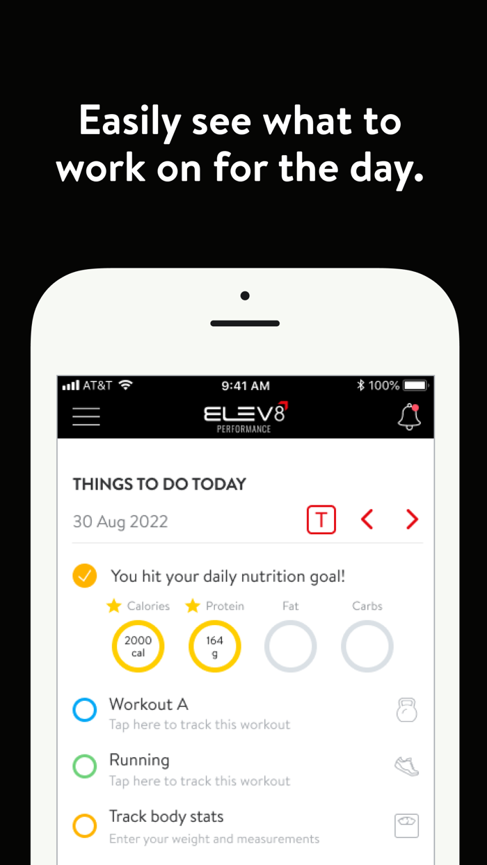Elev8 Performance App