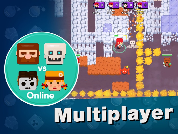 Bomber Diggers - Brawl heroes