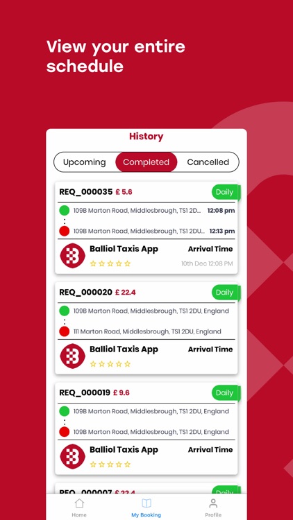 Balliol Taxis Driver