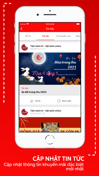 Tiembanhitt - Đặt bánh online Screenshot