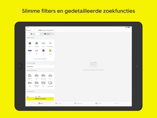 AutoScout24: auto kopen iPad app afbeelding 4