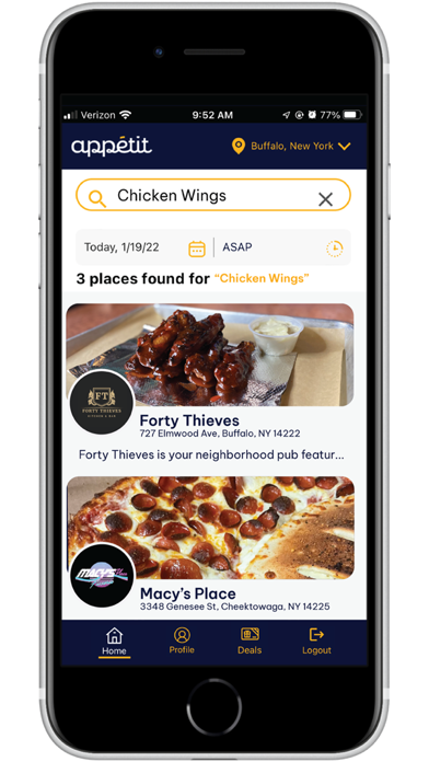 appétit Screenshot