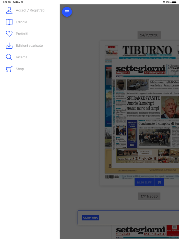 Settegiorni - Magenta Digitale