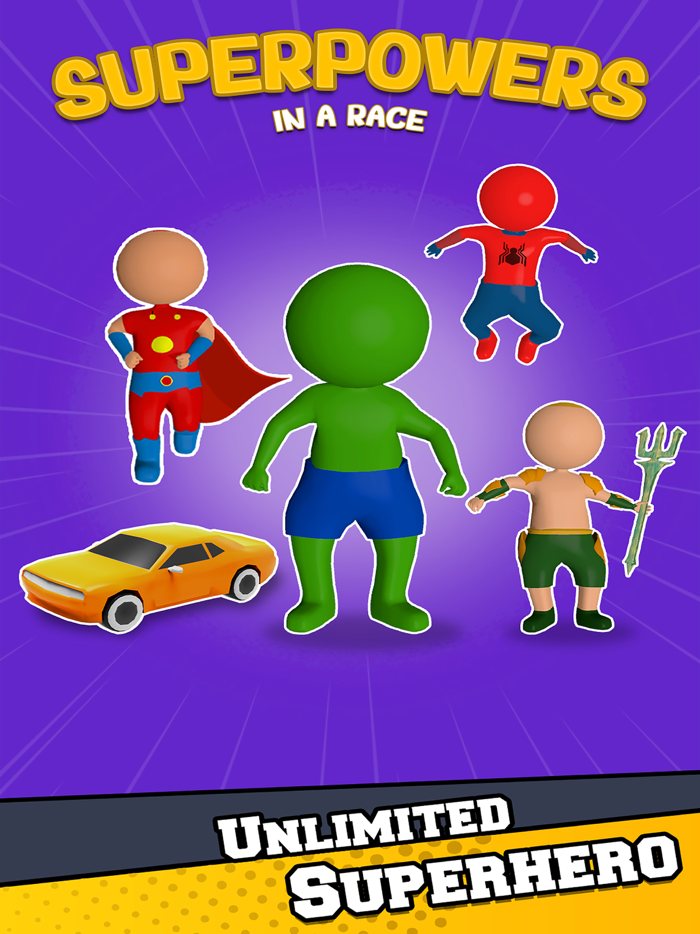 Super Powers in a Race