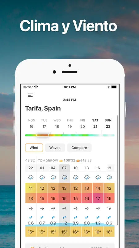 Meteopulse — viento y olas screenshot 1 of 4