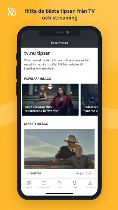 tv.nu: Streaming, TV & tablåのおすすめ画像6