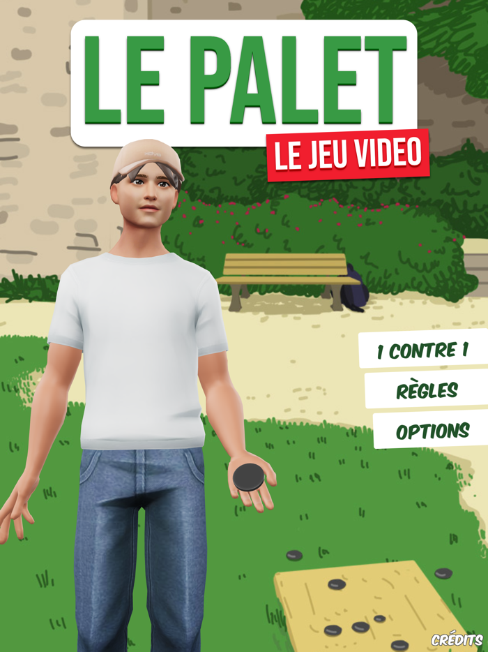 Le palet - le jeu vidéo