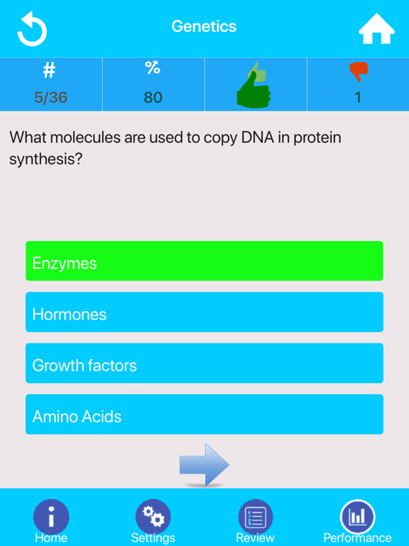 Screenshot #6 pour GCSE Biology Review & Quiz