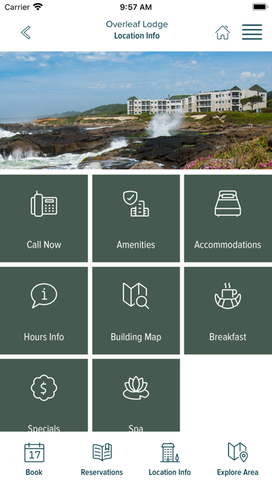 Overleaf Lodge & Spa Screenshot