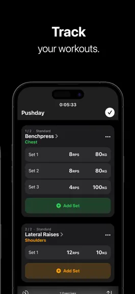 Game screenshot LOGIT. – Track your Workouts apk