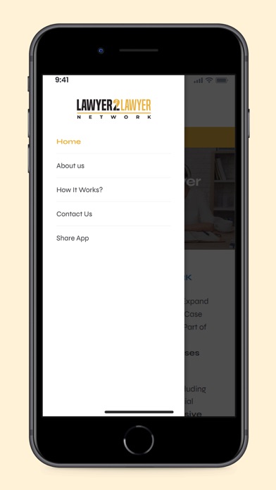 Screenshot 3 of Lawyer2Lawyer Network App